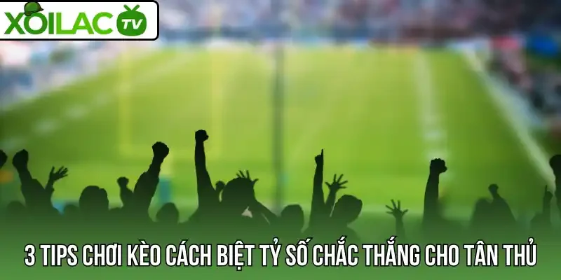 3 Tips chơi kèo cách biệt tỷ số chắc thắng cho tân thủ