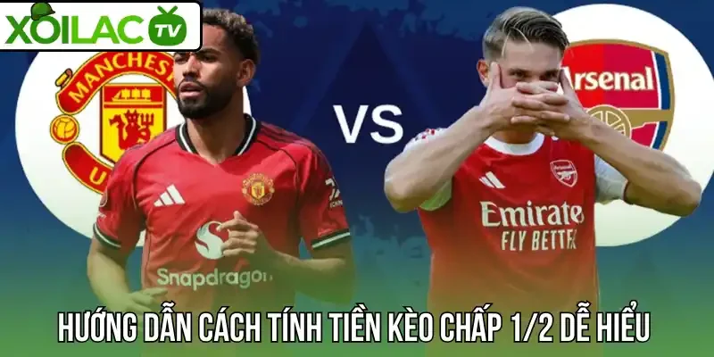 Hướng dẫn cách tính tiền kèo chấp 1/2 dễ hiểu