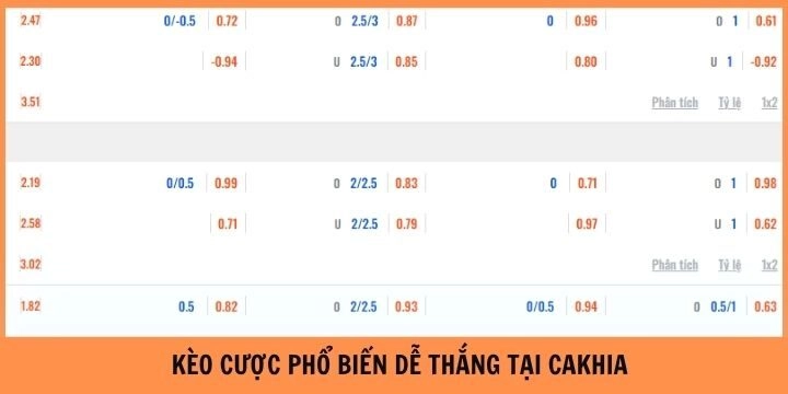 Cakhiatv giúp bạn trải nghiệm giải trí dễ dàng với kèo đấu