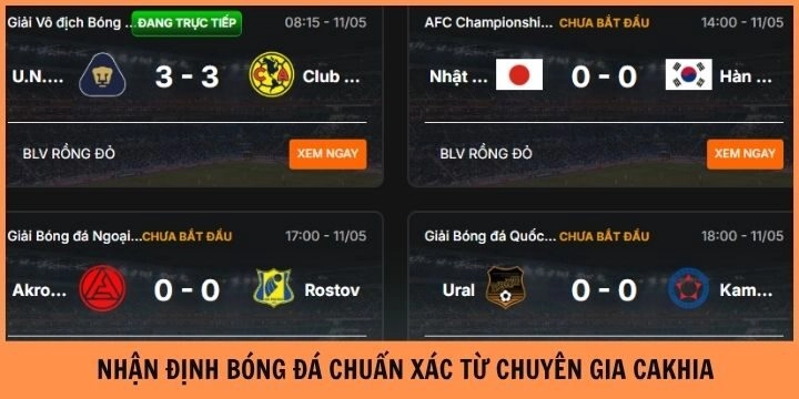 Cakhiatv giúp bạn trải nghiệm giải trí dễ dàng với kèo đấu